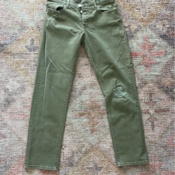 Loft straight leg crop jeans - Picture 1 of 4